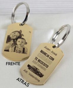 Llavero Te espero conmigo